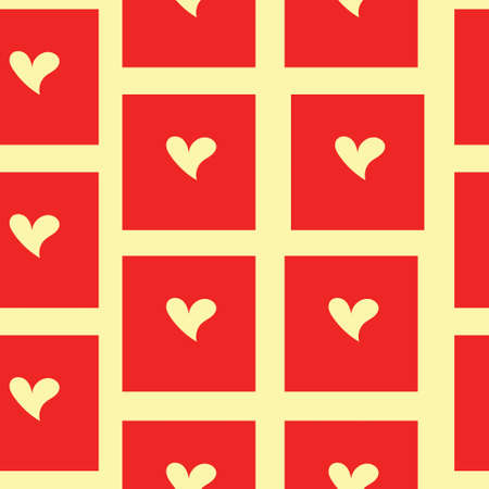 seamless pattern with hearts for valentines day or wedding
