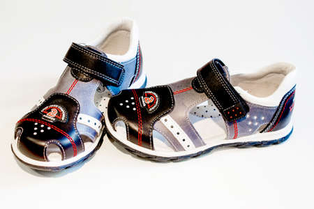 Baby sandal Closeupの写真素材