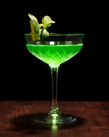 Various cocktails on a light and dark backgroundの写真素材