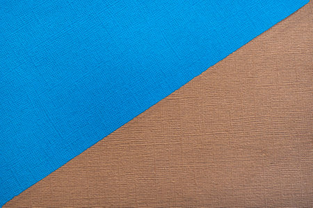 brown and dark blue pastel paper color for backgroundの写真素材