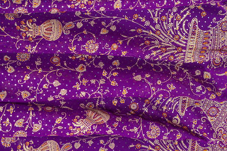 Texture of purple fabric background.