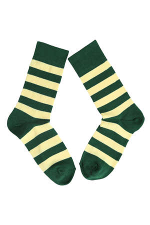 Socks striped St. Patrickの写真素材