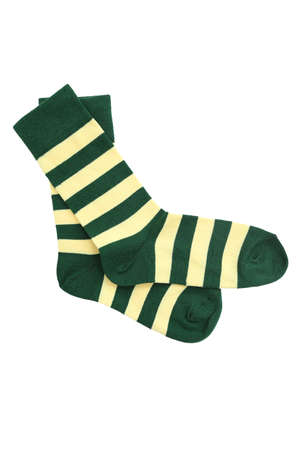 Socks striped St. Patrickの写真素材