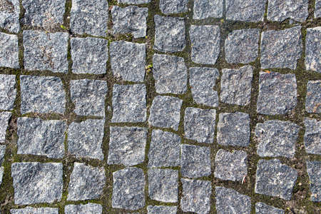 Pavement granite pavingの写真素材