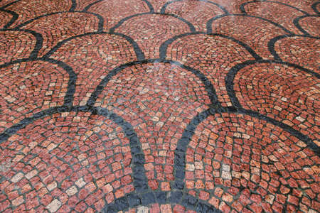Pavement granite paving