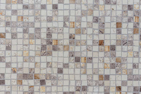 Ceramic mosaic background, texture, gray-blue colors
の写真素材