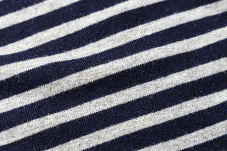 black and white nautical striped vest. background textureの写真素材