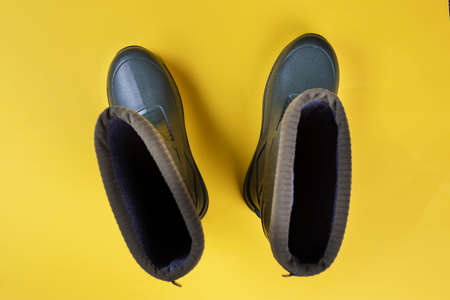new men's rubber boots. waterproof shoes for fall. comfortable shoes for fishing
