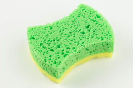 Ð¡leaning sponge on white background. Cleanliness and cleaning concept.の写真素材