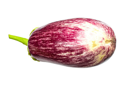 Eggplant Graffiti isolated on white background cutout. Aubergine.の写真素材