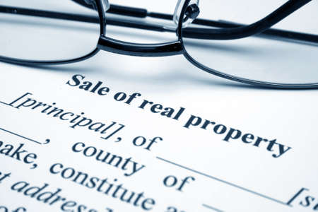 Sale of real property
