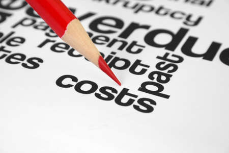 Costs の写真素材