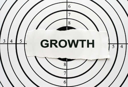 Growth targetの写真素材