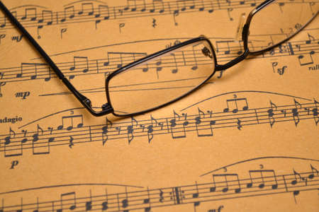 Music sheetの写真素材