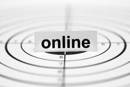 Online targetの写真素材