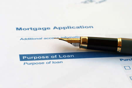 Loan application の写真素材
