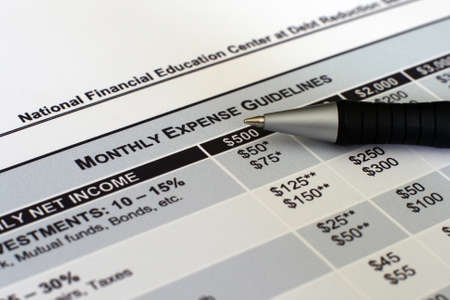 Monthly spending plan のeditorial素材
