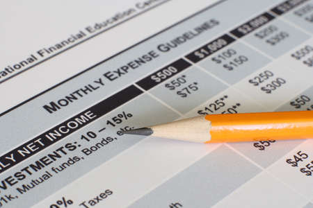 Monthly spending plan のeditorial素材