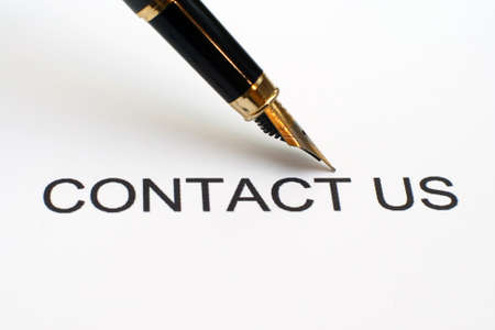 Contact usのeditorial素材
