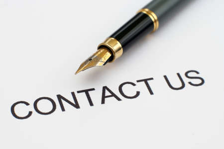 Contact usのeditorial素材