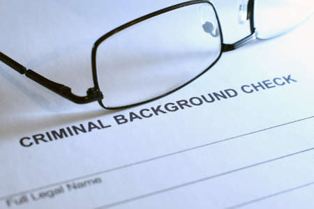 Criminal background checkのeditorial素材