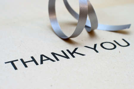 Thank youのeditorial素材