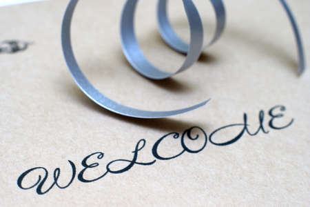 Welcomeのeditorial素材