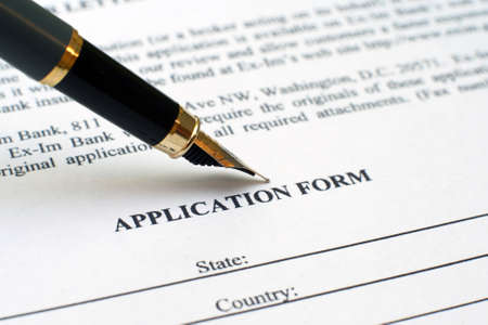 Application formのeditorial素材