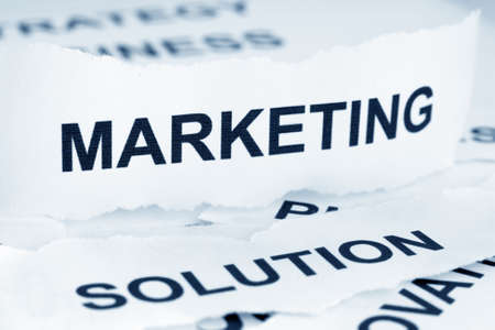 Marketing conceptのeditorial素材