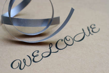 Welcomeのeditorial素材