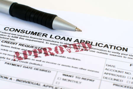 Loan applicationのeditorial素材