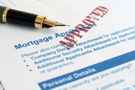 Mortgage applicationのeditorial素材