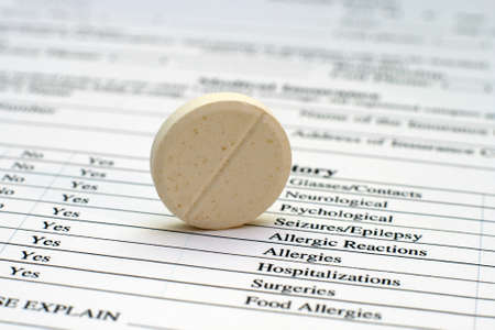 Health history formのeditorial素材