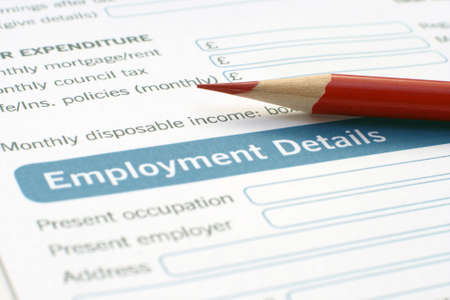 Employment formのeditorial素材