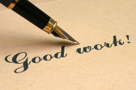 Good workのeditorial素材