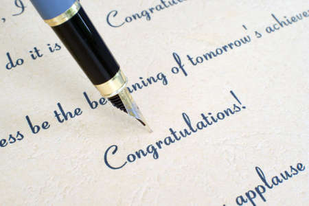 Congratulationのeditorial素材