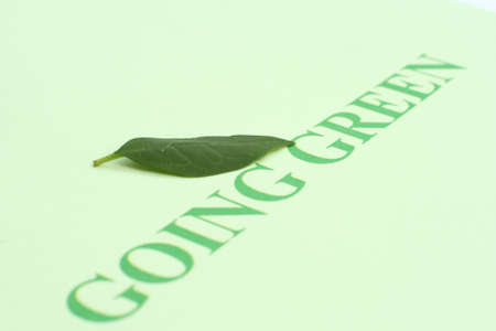 Going greenの写真素材