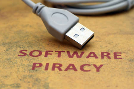 Web piracy concept