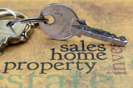 Sales home property conceptのeditorial素材