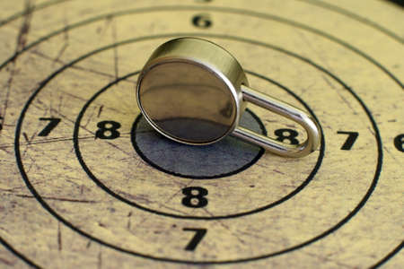 Lock on targetの写真素材