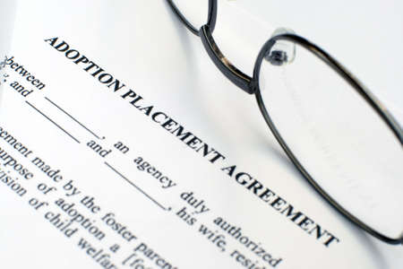 Adoption agreementのeditorial素材