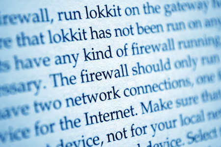 FIrewall network internetの写真素材