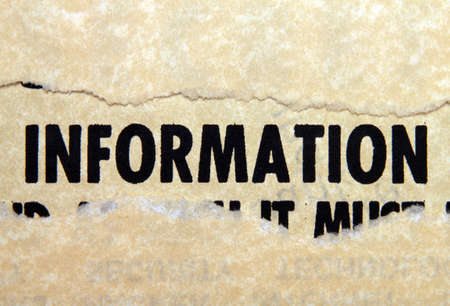 Informationの写真素材
