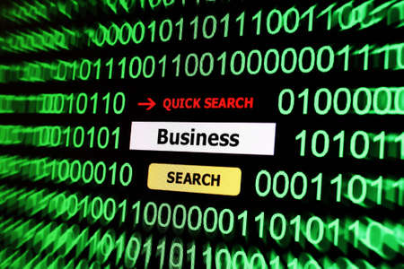 Seach for businessの写真素材