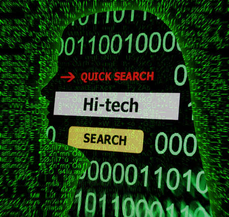 Hi - tech conceptの写真素材