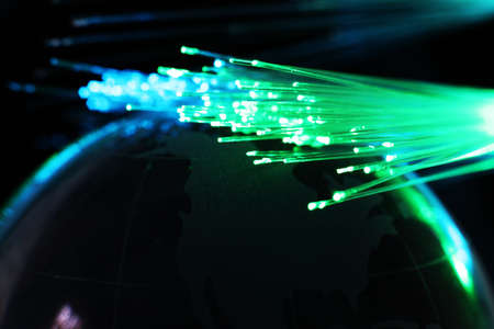 FIber opticsの写真素材