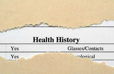 Health historyの写真素材