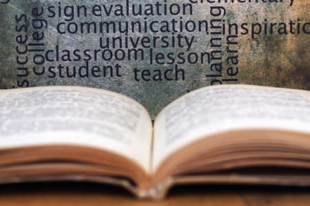 Book and knowledge conceptの写真素材