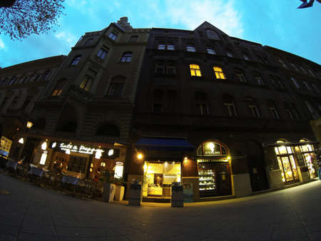 Budapest by nightのeditorial素材