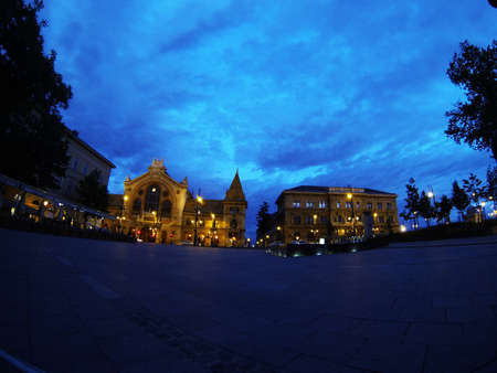 Budapest by nightのeditorial素材